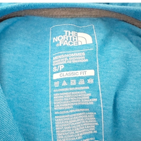 The North Face Blue Crew Neck T-Shirt - Picture 6 of 7